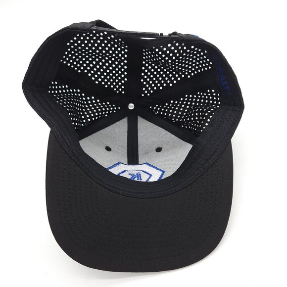 Kobalt Tools Lowe's Snapback Trucker Hat Vented Adjustable Ball Cap Black Adult - Picture 6 of 7